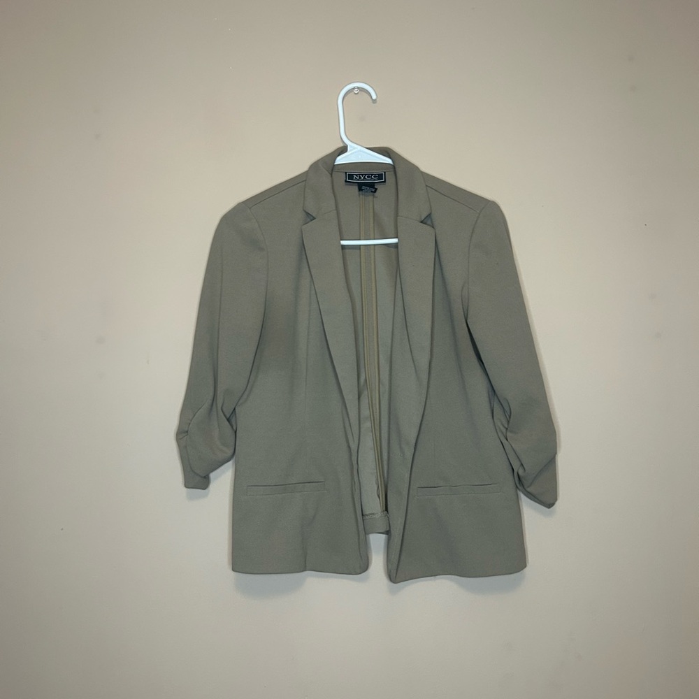 New York Clothing Co. Women's Beige Blazer
